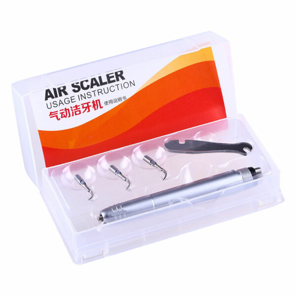 Air Scaler Hand piece 4 Holes with 3 Tips
