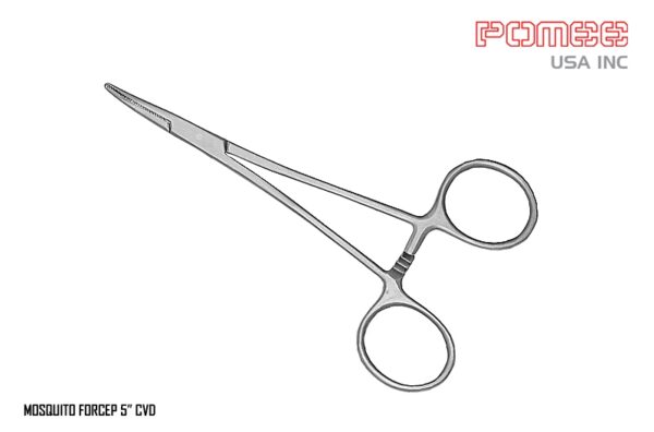 Hemostat- Mosquito FCP 5" - Curved